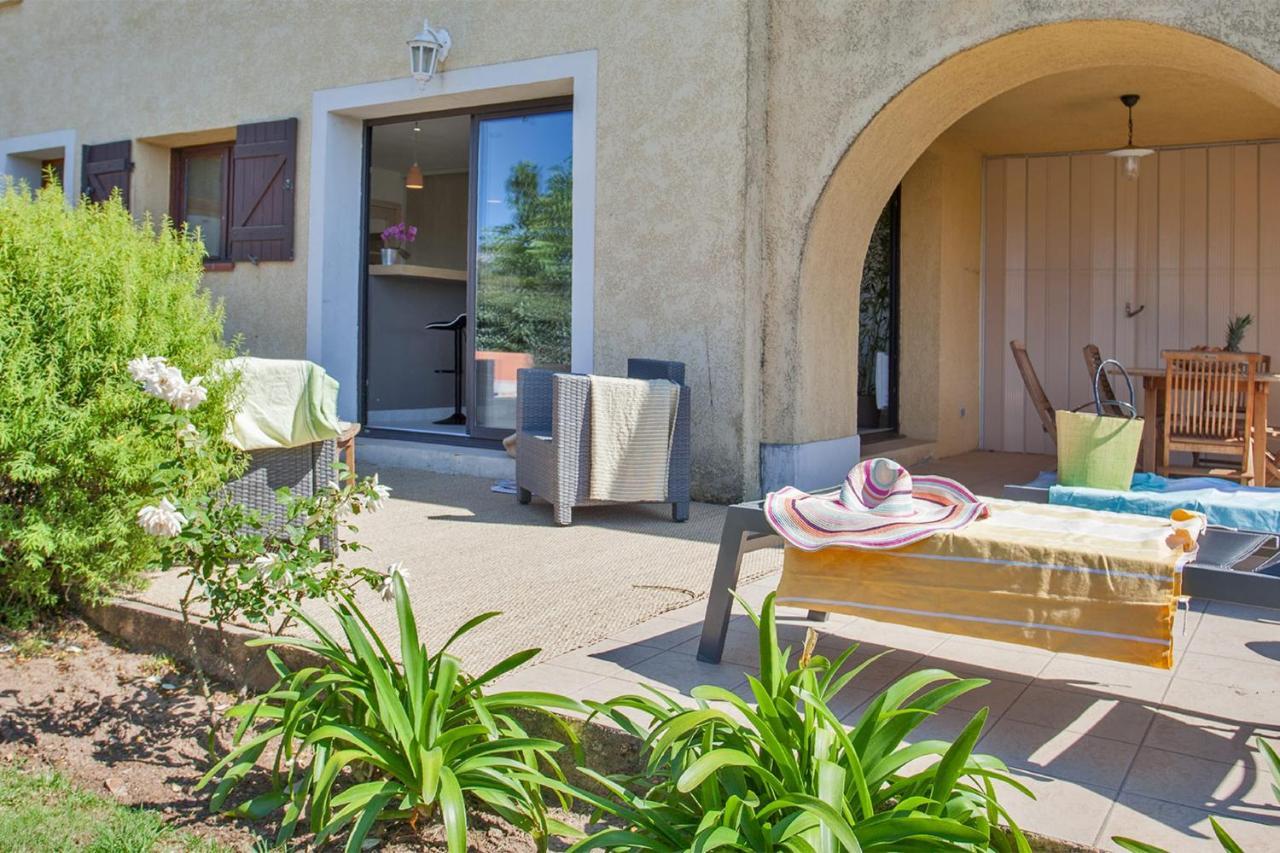 Location De Vacances Olivier Jardin Privatif Et Piscine Chauffee Partagee 卡尔维 外观 照片